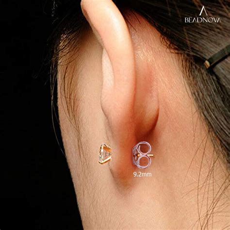 piercing back earrings 